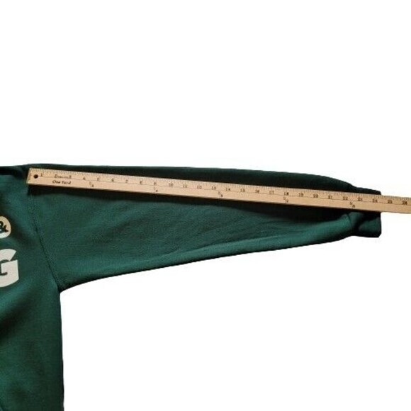 Hybrid Apparel Mens Green Black and Strong Africa Sweatshirt Hoodie Sz XS - Picture 6 of 8